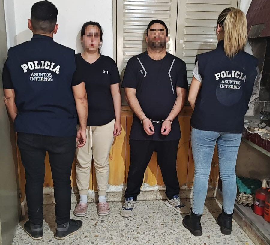 Detuvieron a un hombre y una mujer con pedido de captura por intimidaciones a un hombre en Villa Gobernador Gálvez