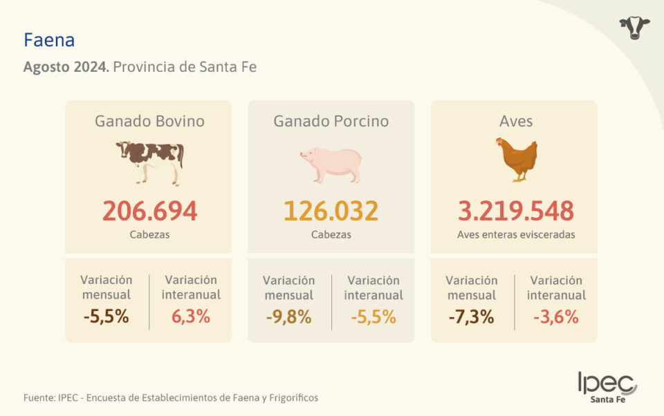 Faena Provincia de Santa Fe – Agosto 2024