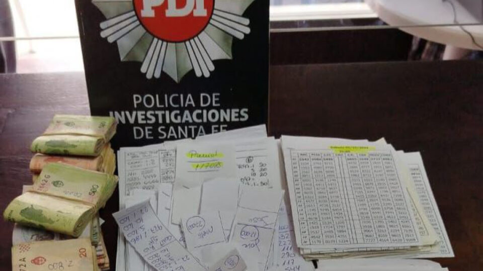 Contra el juego clandestino: allanamientos positivos en Cañada de Gómez por una denuncia de Lotería de Santa Fe