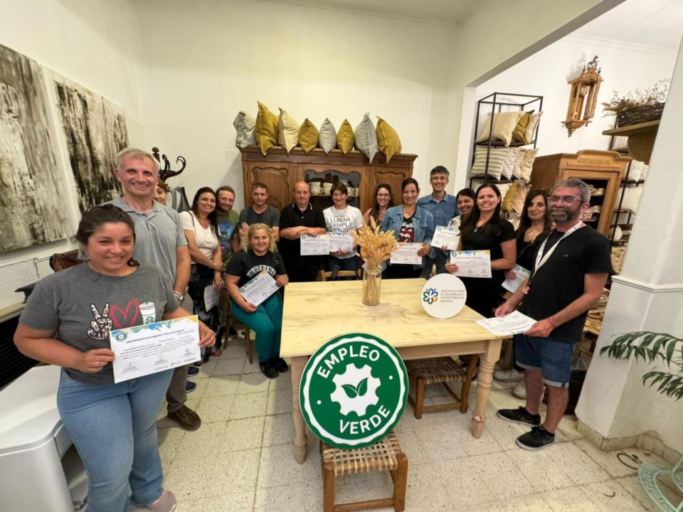 Rafaela suma empleo verde