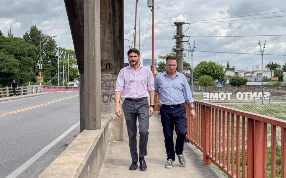 Pullaro anunció que el 20 de diciembre Provincia licita el nuevo puente Santa Fe-Santo Tomé