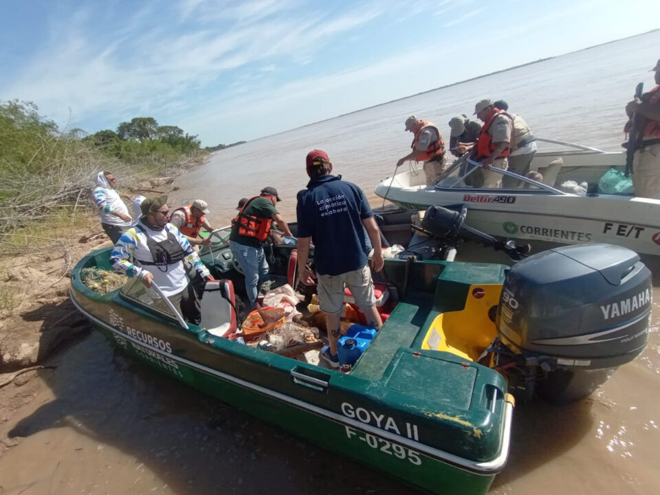 Provincia reforzó los controles pesqueros entre Santa Fe y Corrientes