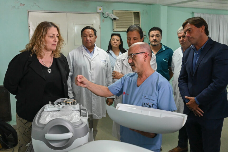 Silvia Ciancio: “El equipamiento para trasplante es un reconocimiento a la calidad de la salud pública santafesina”