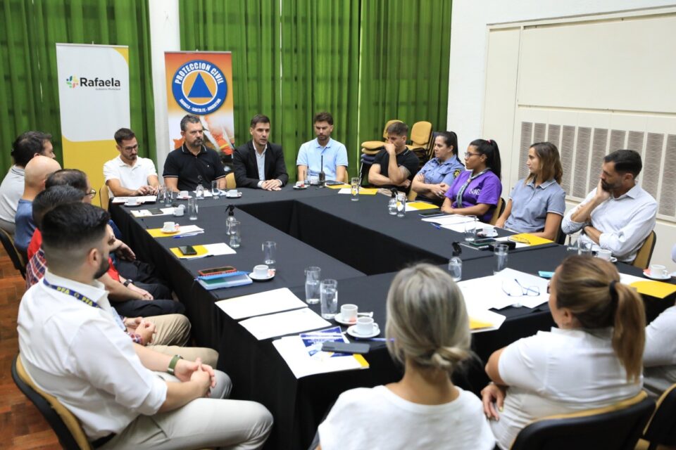 Presidido por el intendente Leonardo Viotti, se conformó la nueva Junta Municipal de Protección Civil