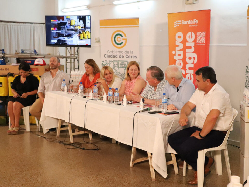 Objetivo Dengue: Provincia entregó insumos y equipamiento en el Departamento San Cristóbal