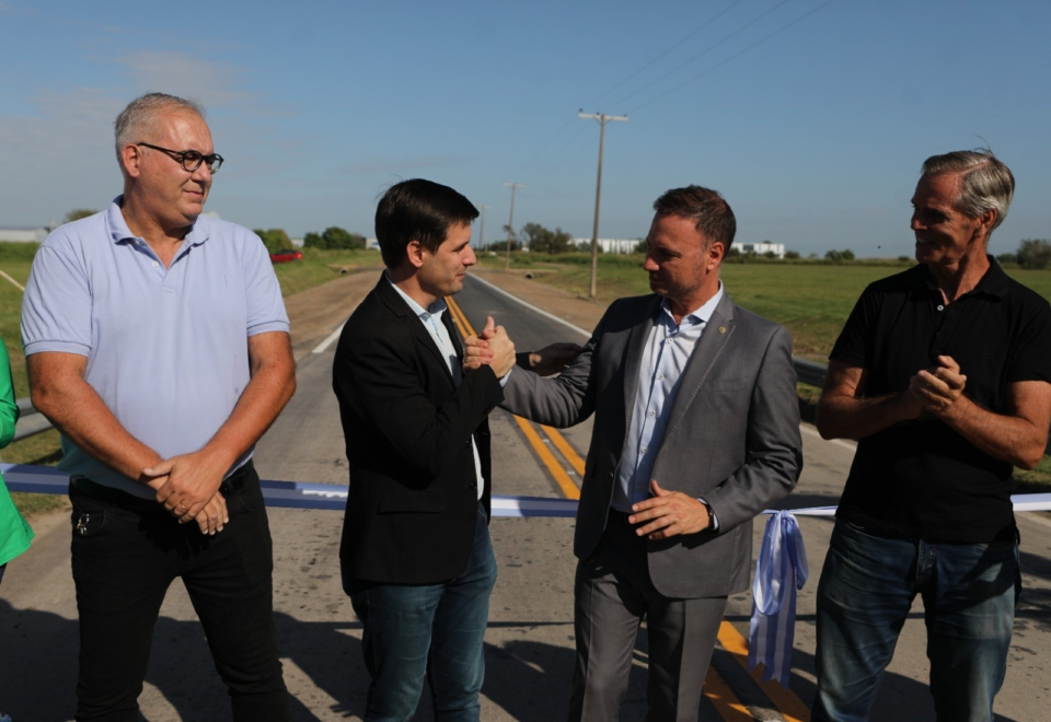 Camino 6: una obra clave para la producción, concretada en tiempo récord por la Provincia y el Municipio