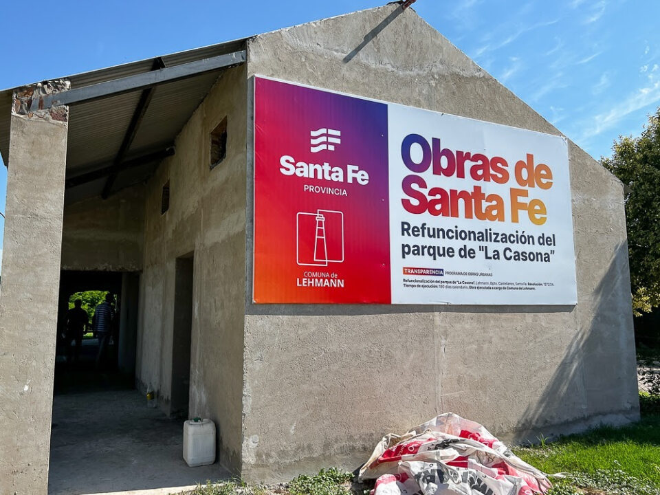 Lehmann recupera una casona histórica con financiamiento del gobierno provincial