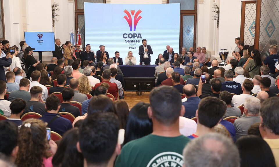Pullaro destacó que la Copa Santa Fe 2025 es “una política pública que nos va a trascender”