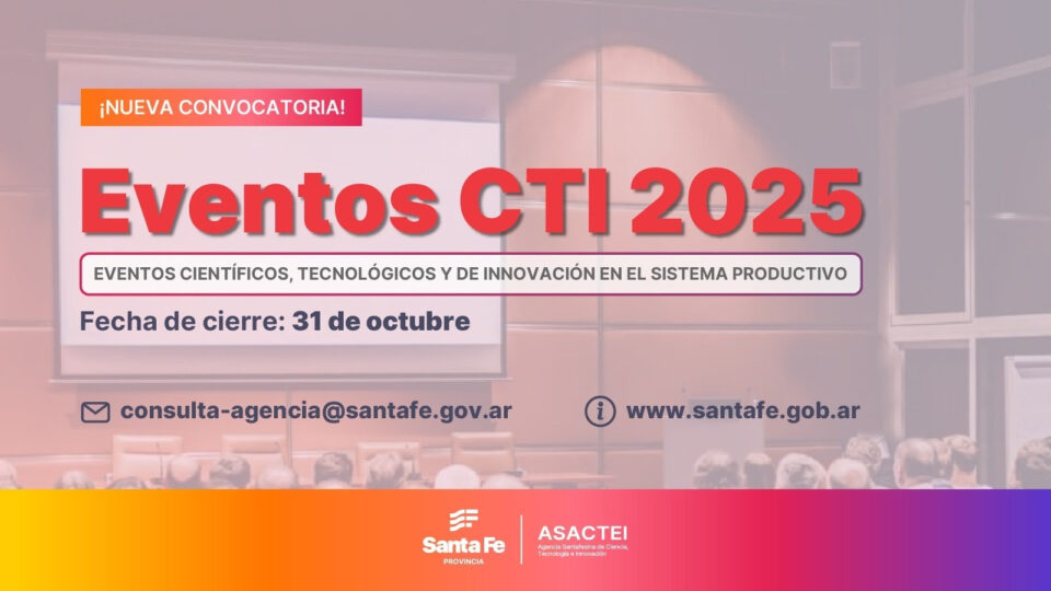 La provincia abrió una convocatoria para financiar seminarios científicos, tecnológicos y de innovación