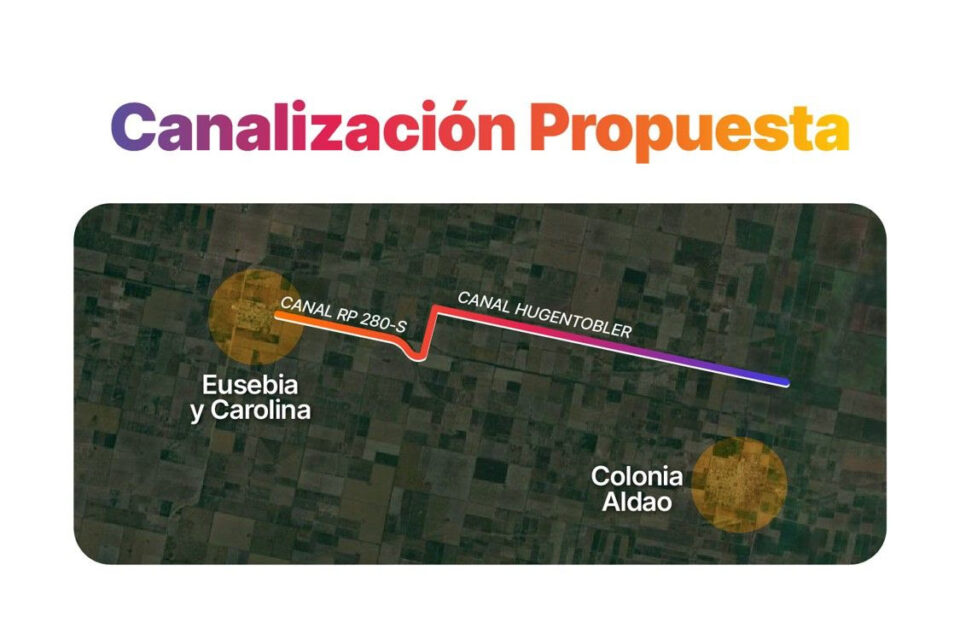 Para prevenir inundaciones, Provincia construirá la defensa perimetral de Eusebia