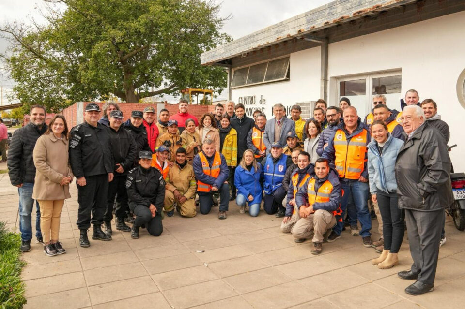 Pullaro en Vera: “La ciudad se recupera de la mejor manera posible gracias a las obras que Provincia llevó adelante”