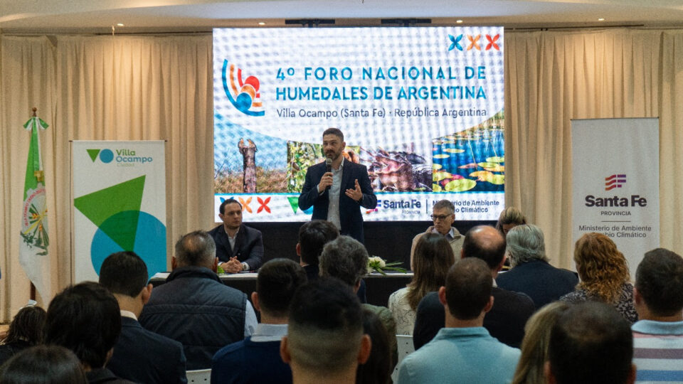 Santa Fe será sede del 5° Foro Nacional de Humedales, una convocatoria clave para proteger ecosistemas vitales