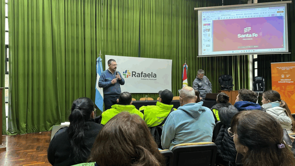 Promueven en Rafaela una movilidad infantil más segura