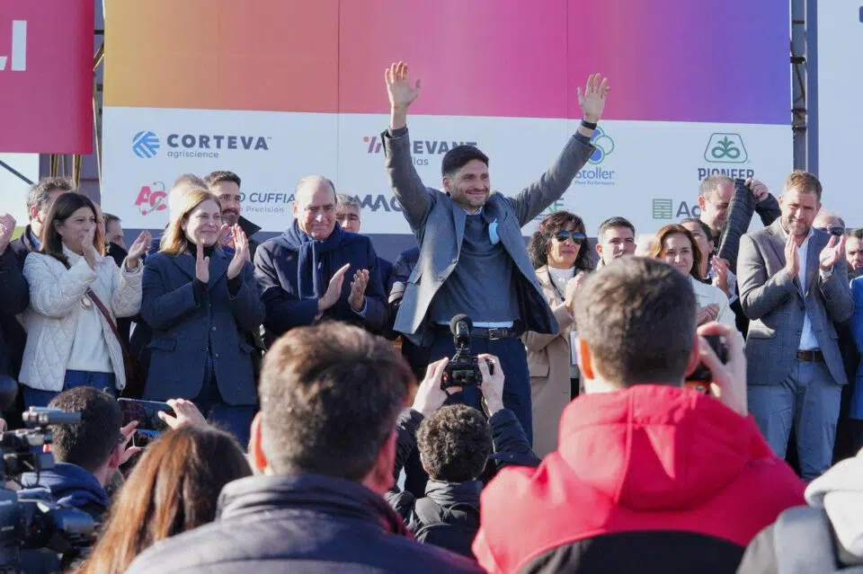 Pullaro en Agroactiva: “Quiten las retenciones para que cada peso que genere el campo quede en la región”