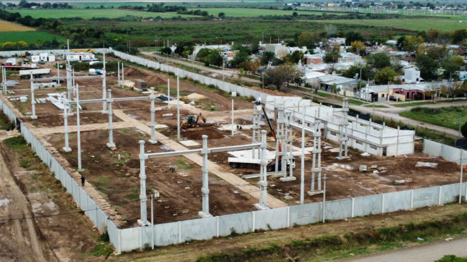 Provincia avanza con la Estación Transformadora Rafaela Norte, que ya está en un 50%