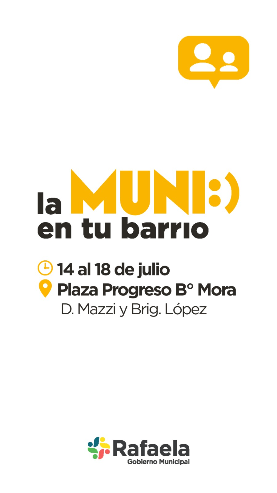 «La Muni en tu barrio» se traslada al barrio Mora