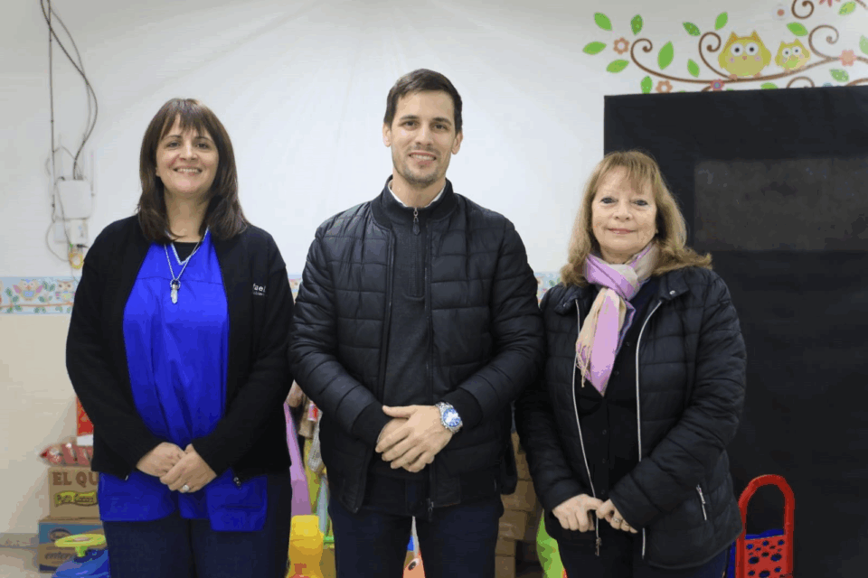 “Invertir en infancia es construir futuro”, afirmó Viotti al anunciar la obra del jardín