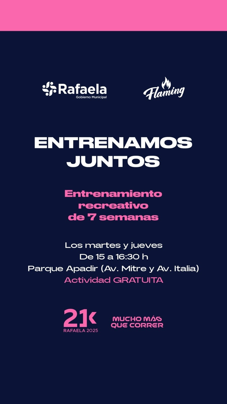 Comienza la preparación para el Maratón 21K