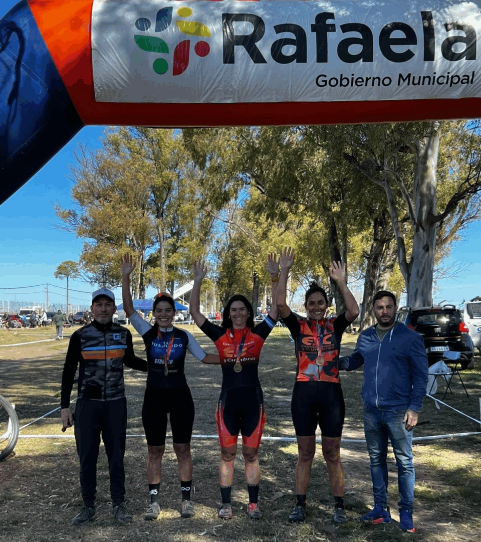 Rafaela estrenó su pista de mountain bike con una competencia histórica