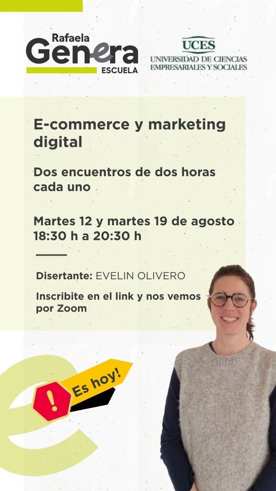 Rafaela Genera – Escuela sigue brindando capacitaciones para emprendedores
