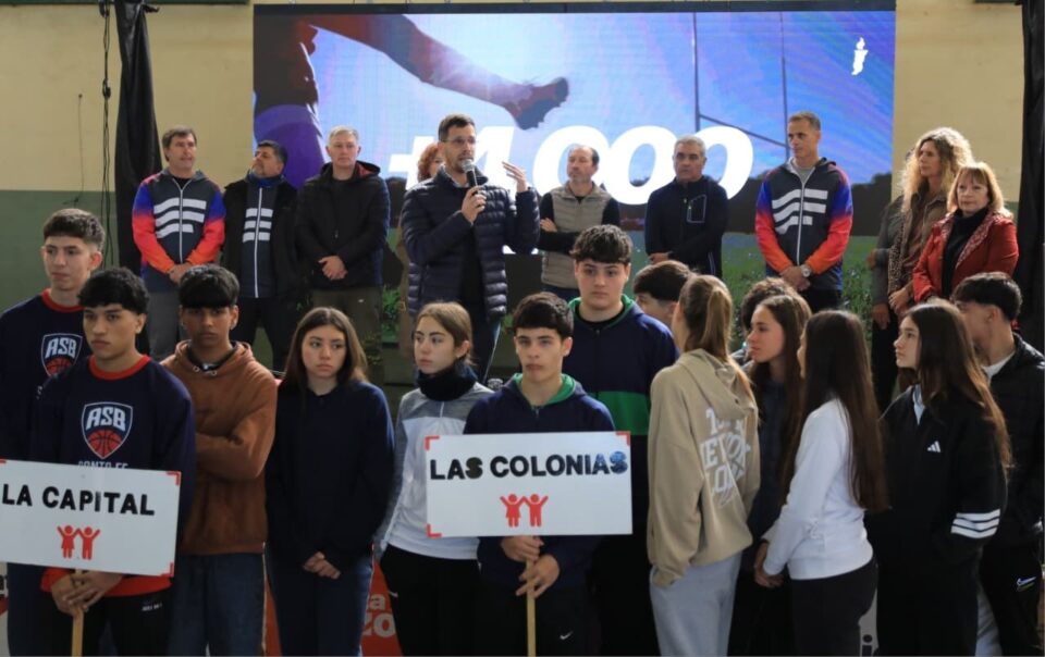 Rafaela fue sede de una nueva jornada del programa “Santa Fe en Movimiento”