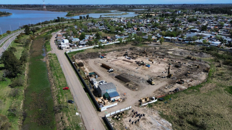 Juegos Suramericanos: Provincia ya construye el Microestadio de Santa Fe y comenzó con las tareas de pilotaje