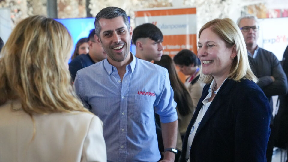Scaglia en la Expo Empleo: “En un contexto de dificultad en Argentina, Santa Fe apuesta al trabajo para salir adelante”