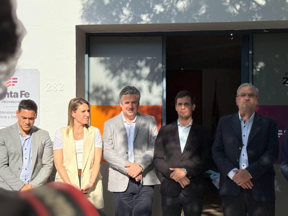 Cococcioni inauguró una oficina para acercar la Justicia a vecinos de Rafaela y la región