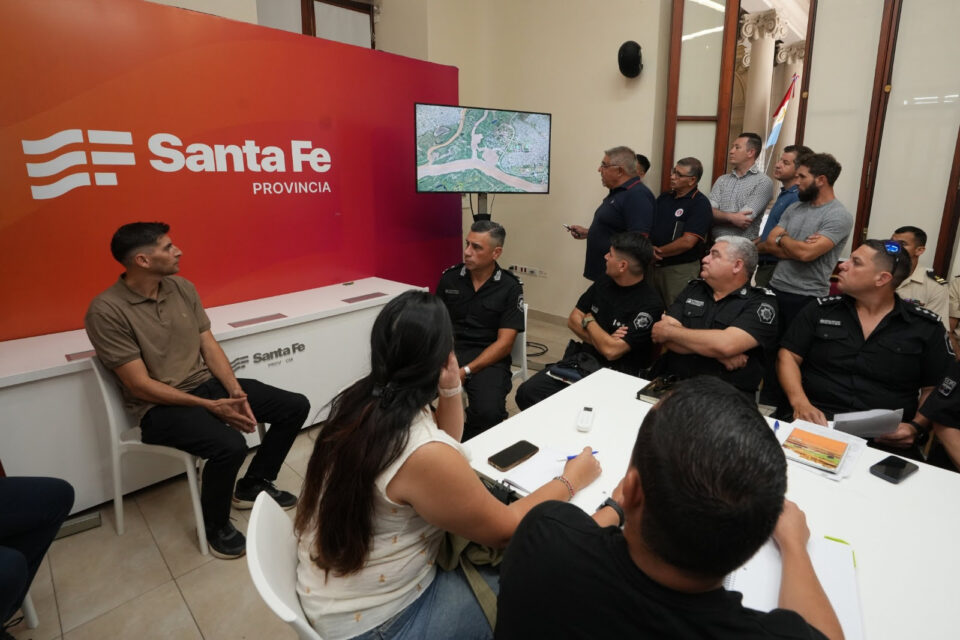 Ultiman detalles del operativo integral para la Maratón Acuática Santa Fe–Coronda