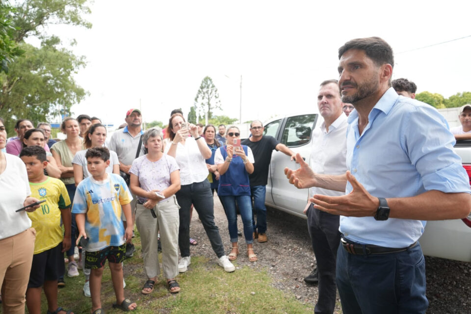 Pullaro recorrió localidades del departamento Castellanos para supervisar obras y programas educativos