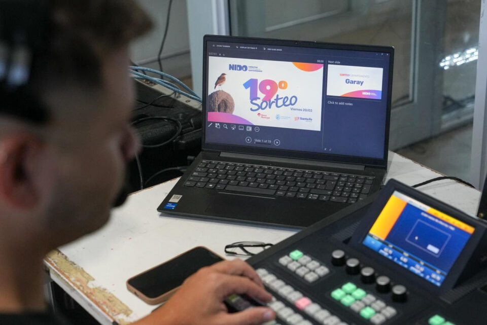 Créditos Nido: se completó otro sorteo mensual del que participaron más de 46 mil santafesinos en toda la provincia