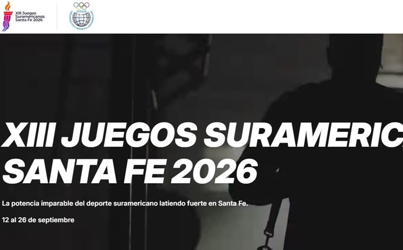 Ingresá a la página de los Juegos Suramericanos para enterarte de todo