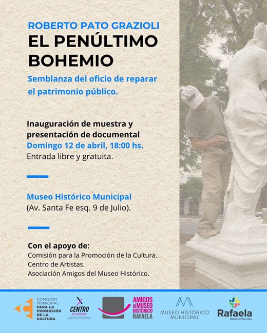 Inauguración de la muestra y presentación del documental «El Penúltimo Bohemio»