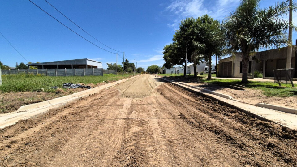 El Trébol: Provincia y Municipalidad avanzan con la segunda etapa del proyecto que transforma las calles de tierra