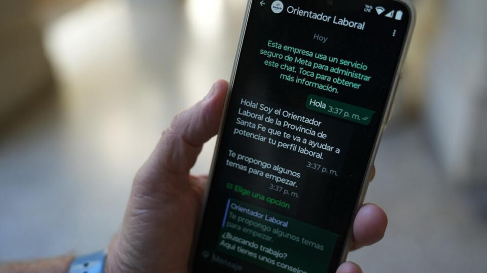 «Orientador Laboral»: Provincia desarrolló un asistente virtual para ayudar a encontrar trabajo