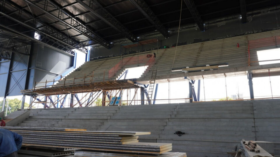 Juegos Suramericanos en Rosario: cómo avanzan los dos nuevos estadios, el Centro Acuático y la Villa para alojar a los atletas