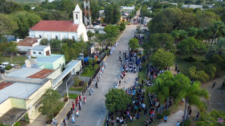 Cayastá vivió sus 159 años con emoción y en comunidad