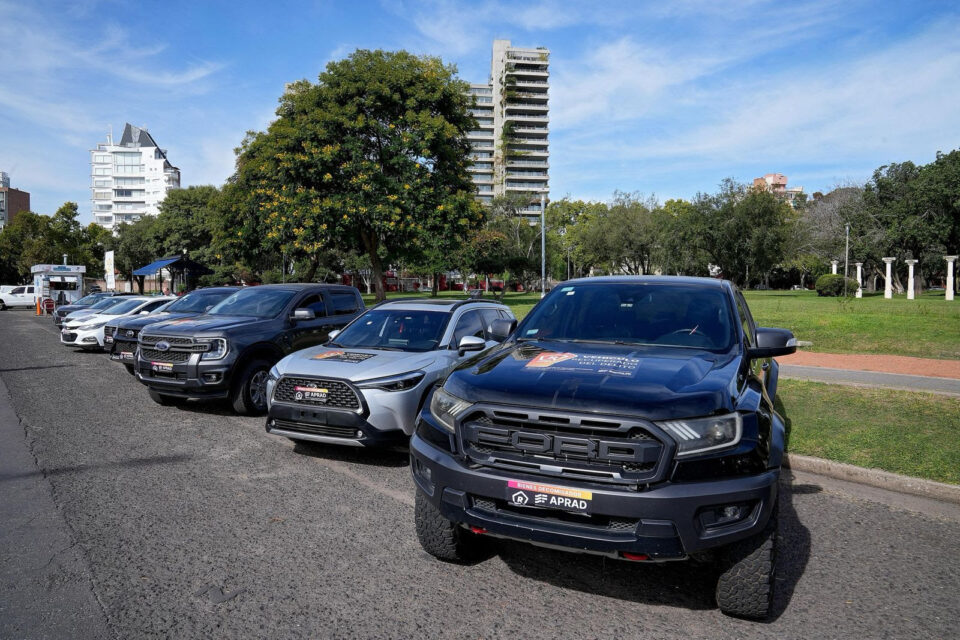 Provincia exhibió los vehículos que serán rematados en la quinta subasta de bienes incautados al delito