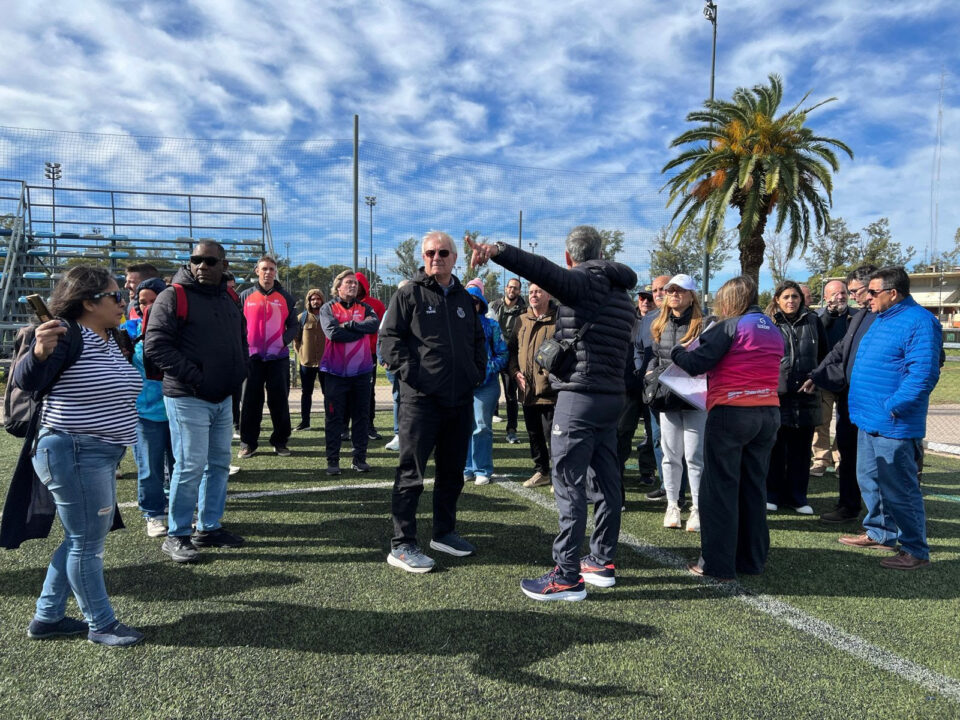 En una recorrida con delegaciones de los países que participarán, la Provincia muestra el legado que dejarán los Juegos Suramericanos 2026