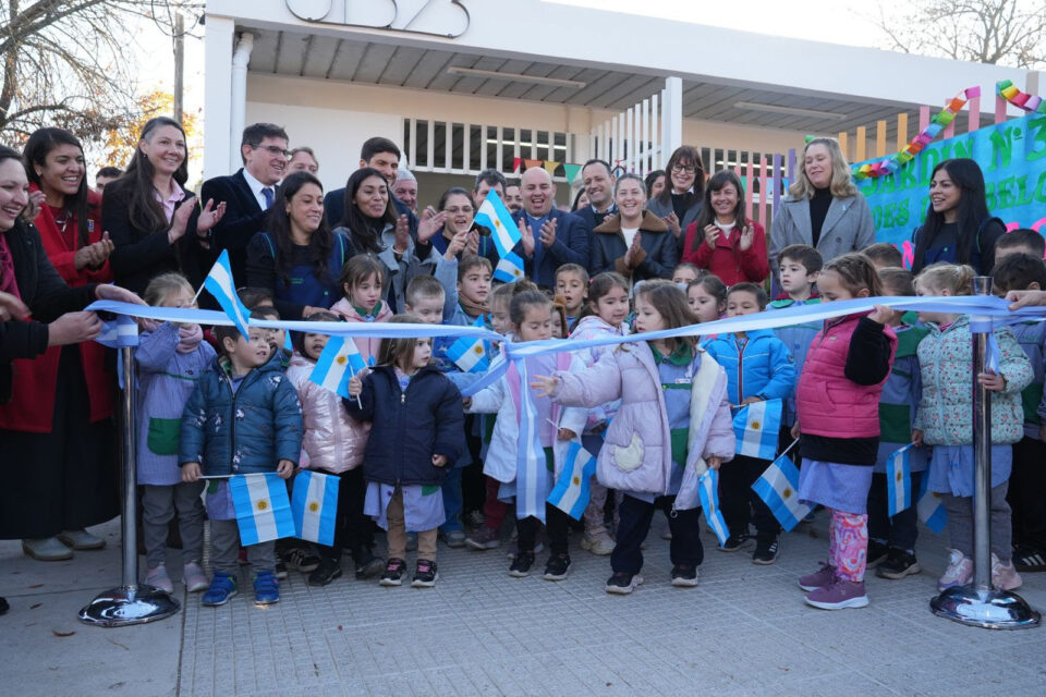 Semana de los Jardines de Infantes: la gestión de Pullaro ya inauguró 13 edificios para el Nivel Inicial