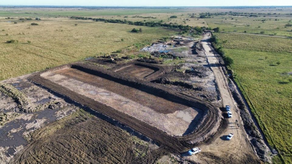 Una histórica obra de cloacas que lleva adelante la Provincia en Alejandra ya superó el 55% de avance