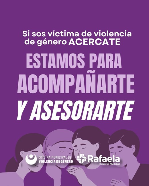 Rafaela refuerza los espacios de acompañamiento ante situaciones de violencia de género