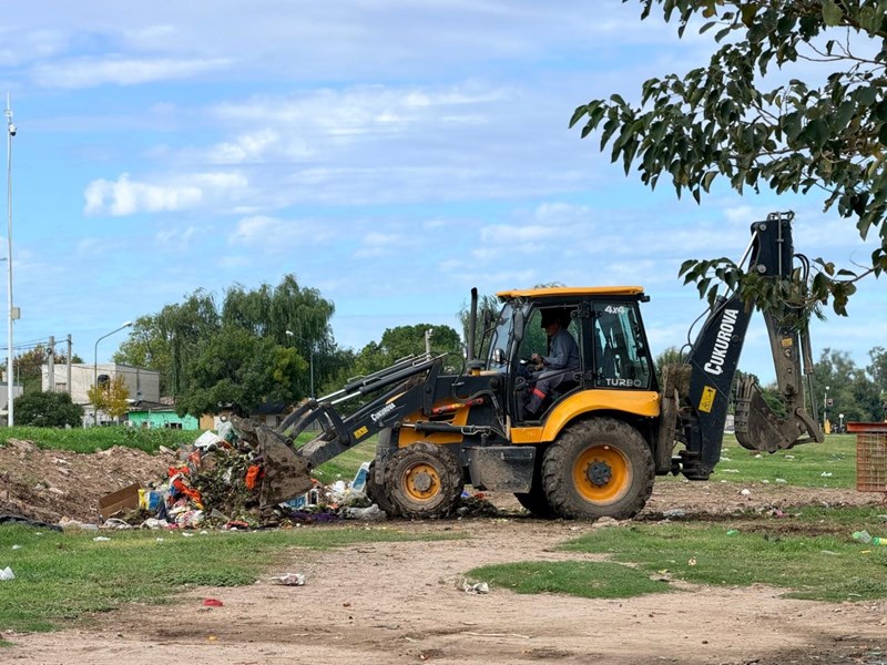 Limpieza, mantenimiento y acciones permanentes contra los microbasurales