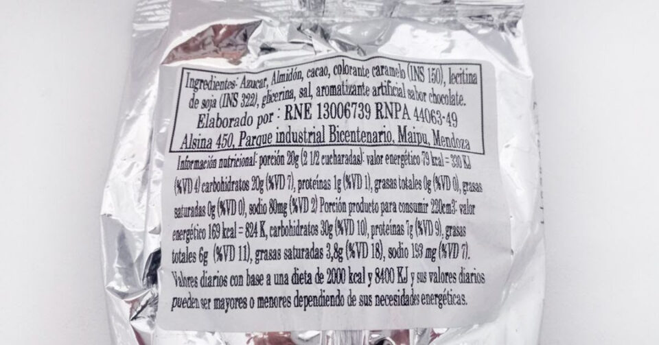 Seguridad alimentaria: la Assal emitió una alerta por el alimento a base de cacao «Le Burget» falsamente rotulado