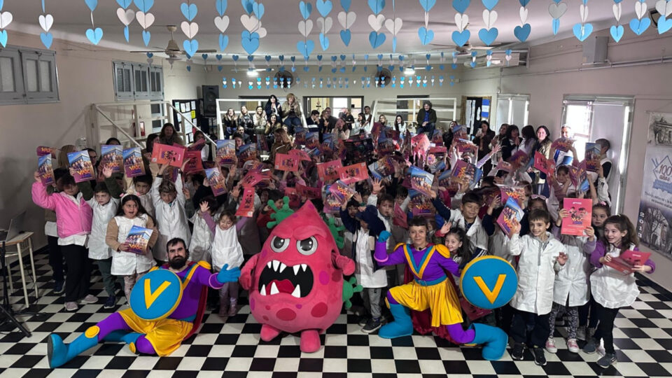 Vax Team llegó a Rafaela para fortalecer la vacunación de niñas y niños en edad escolar