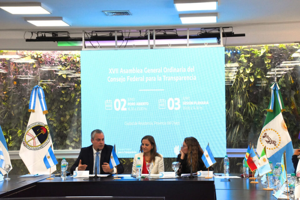 Santa Fe fue reelegida para ejercer la vicepresidencia del Consejo Federal para la Transparencia