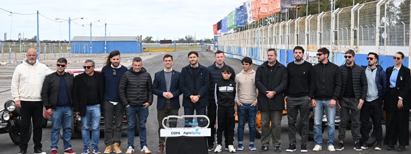 Rafaela inauguró las obras que permiten el regreso del Turismo Carretera