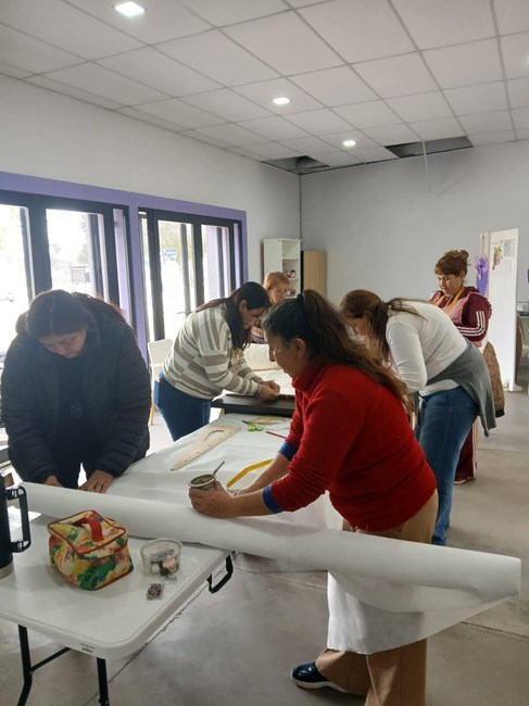 El Punto Violeta consolida espacios de acompañamiento y contención para mujeres