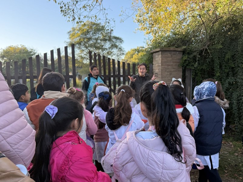 Más de 500 estudiantes participaron de recorridos educativos ambientales en Rafaela