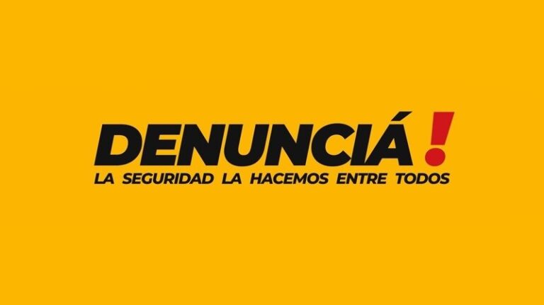 "Denunciá": una campaña para visibilizar los delitos y fortalecer la seguridad